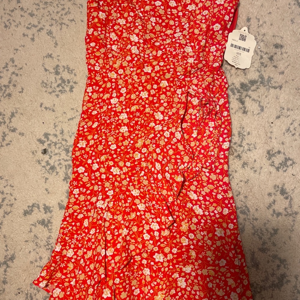 Altar’d state orange sun dress